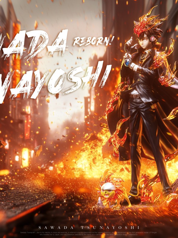 ZJXN Studio Katekyo Hitman Reborn! Sawada Tsunayoshi 1/6 Statue